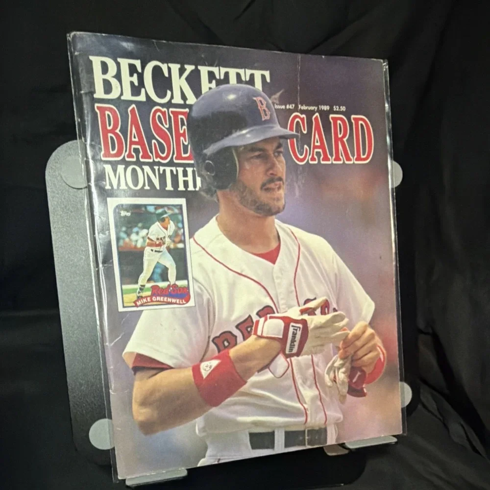 Beckett Baseball Card Monthly February 1989 Issue 47 Baseball Cards Magazine